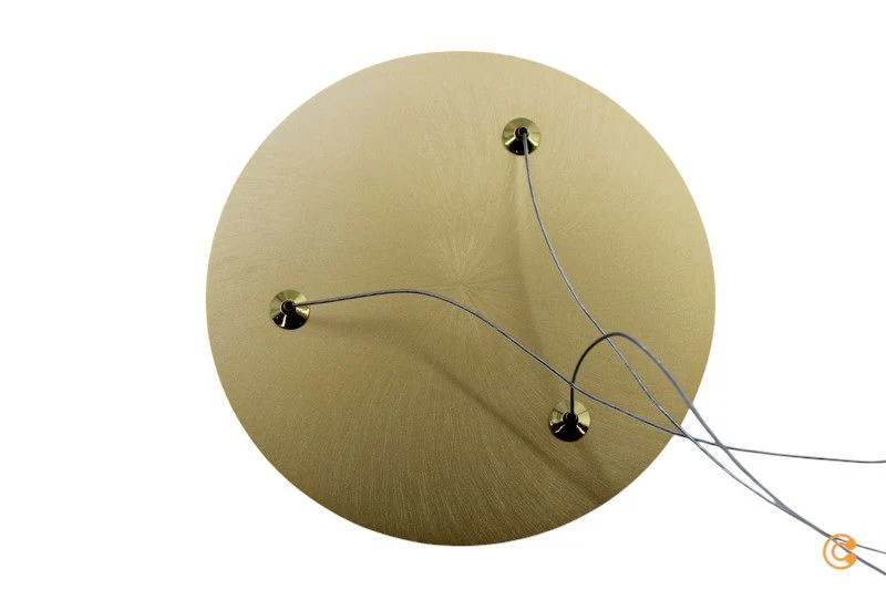 B-Ware JUST LIGHT Hängeleuchte Maria LED Pendelleuchte dimmbar messing 3-stufig 57cm