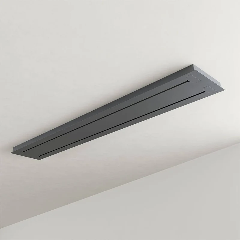 s.luce Velo Esszimmerlampe 5-flammig 2-reihig 160cm Ø 18/20/25cm