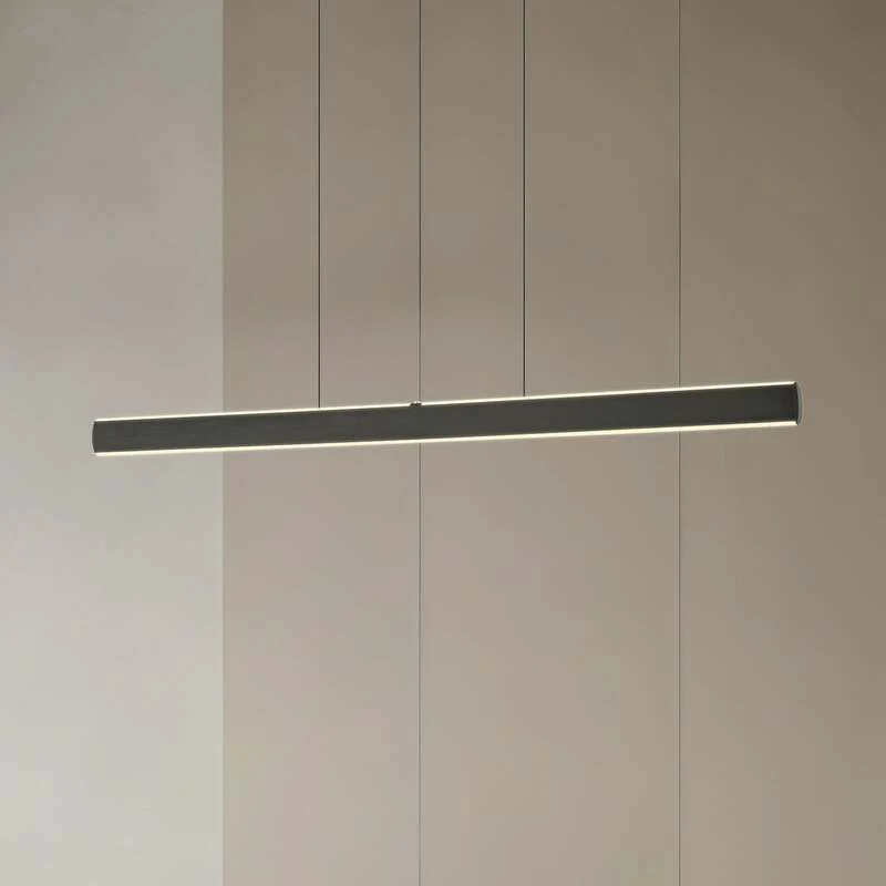 B-Ware Lucande Hängelampe Hängeleuchte Arvon LED dimmbar schwarz 117cm CCT 3250Lumen