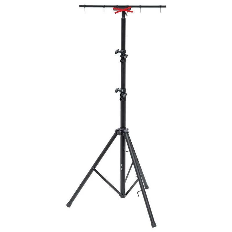 B-Ware Brennenstuhl Teleskopstativ ST 302 klappbar Metall schwarz max. 300cm 20kg