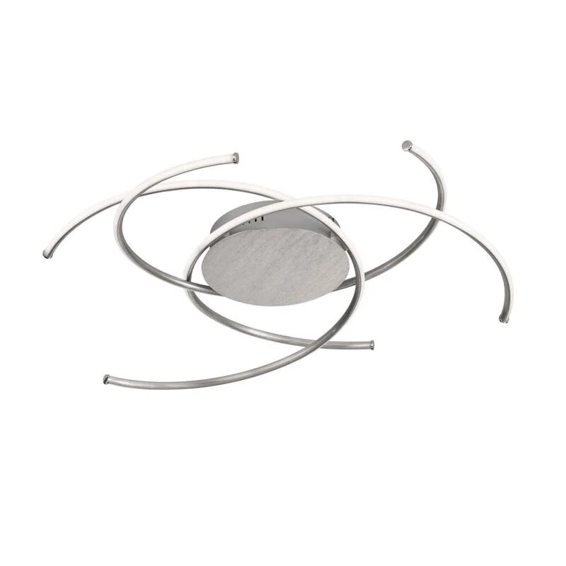 B-Ware WOFI LED Deckenlampe JULS Deckenlampe Lampe LED 1-flammig 71 cm alufarbig