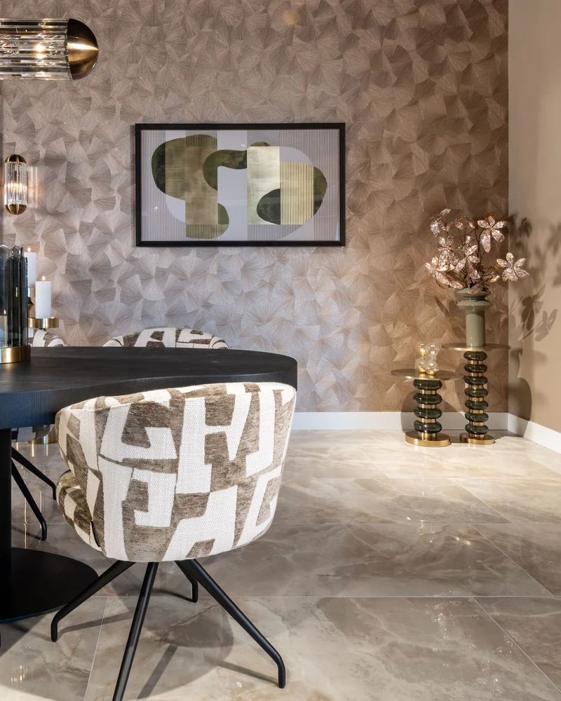 Wandlampe Anya Richmond in Bronze mit Kristall-Elementen
