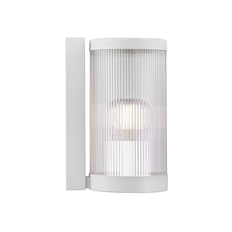 B-Ware Nordlux Außenwandleuchte Coupar LED Gartenlampe Wandleuchte dimmbar weiß 25cm