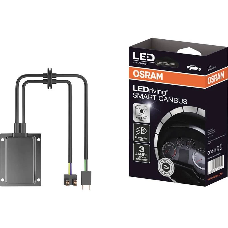 B-Ware Osram Automotive Kfz Lampenfassung LEDSC01 Canbus Lastwiderstand Abblendlicht