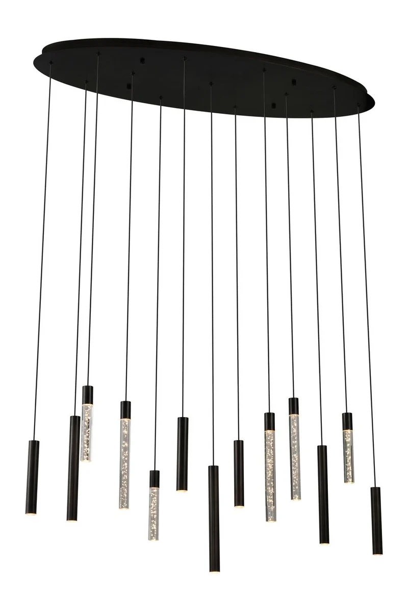 Pendelleuchte Oxley Bronze – Statement-Leuchte mit 13 Flammen