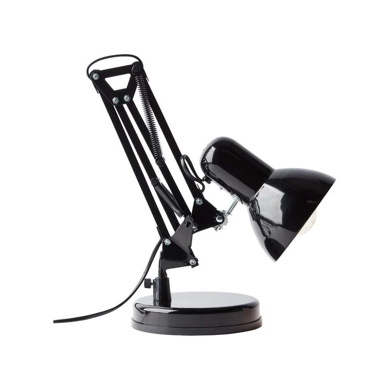 B-Ware Brilliant Schreibtischlampe Tischlampe Henry LED Lampe Leuchte schwarz Höhe 50cm