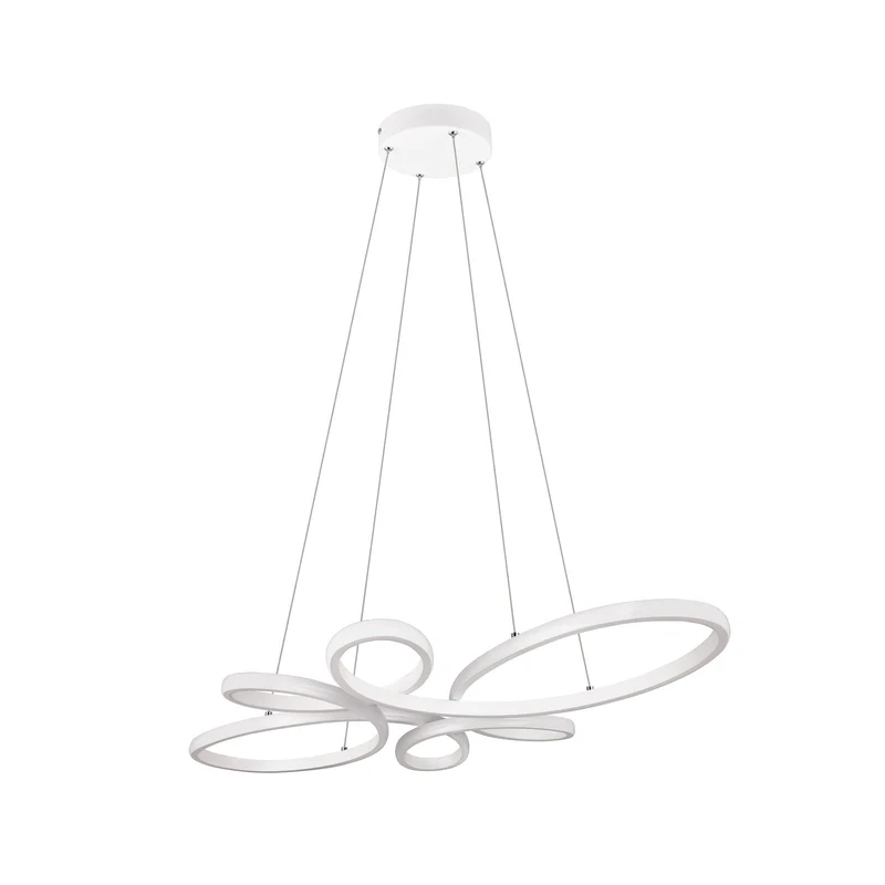 B-Ware TRIO LIGHTING Pendelleuchte Hängelampe Fly weiß matt Leuchte Lampe Beleucht366
