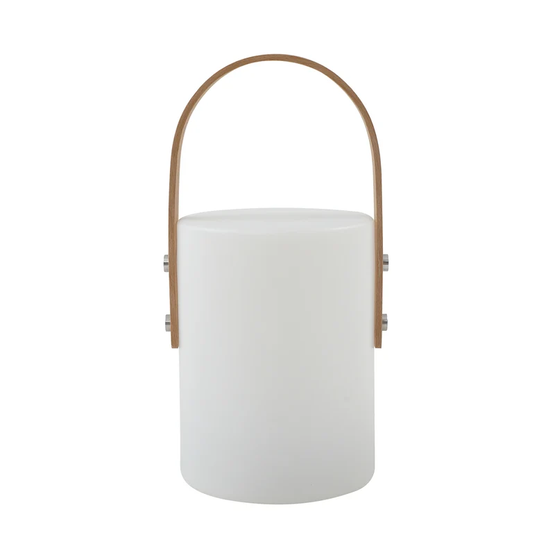 B-Ware Lindby LED Akku Außentischleuchte Juria Gartenleuchte dimmbar IP44 weiß 35,5cm