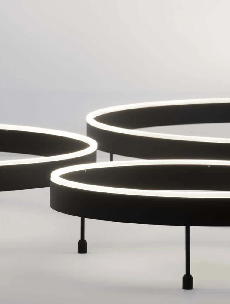 Motif LED Deckenleuchte Ø 100cm 3000K