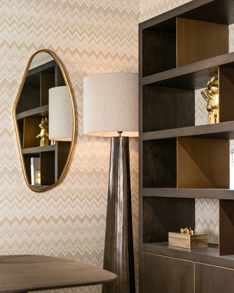 Richmond Stehlampe Velvyn Bronze – schlanke Design-Stehleuchte E27