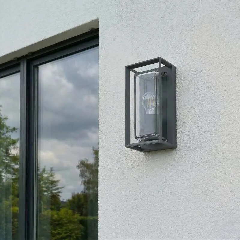 B-Ware Arcchio Außenwandleuchte Ismera LED Gartenlampe mit Bewegungsmelder IP65