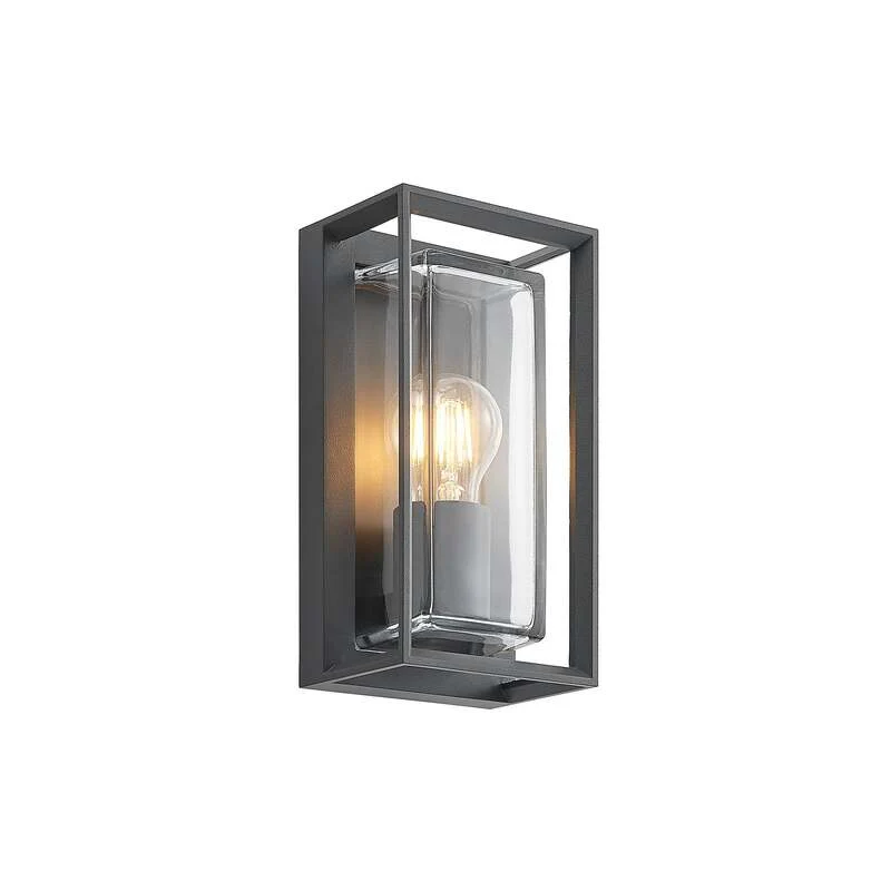 B-Ware Arcchio Außenwandleuchte Ismera LED Gartenlampe mit Bewegungsmelder IP65