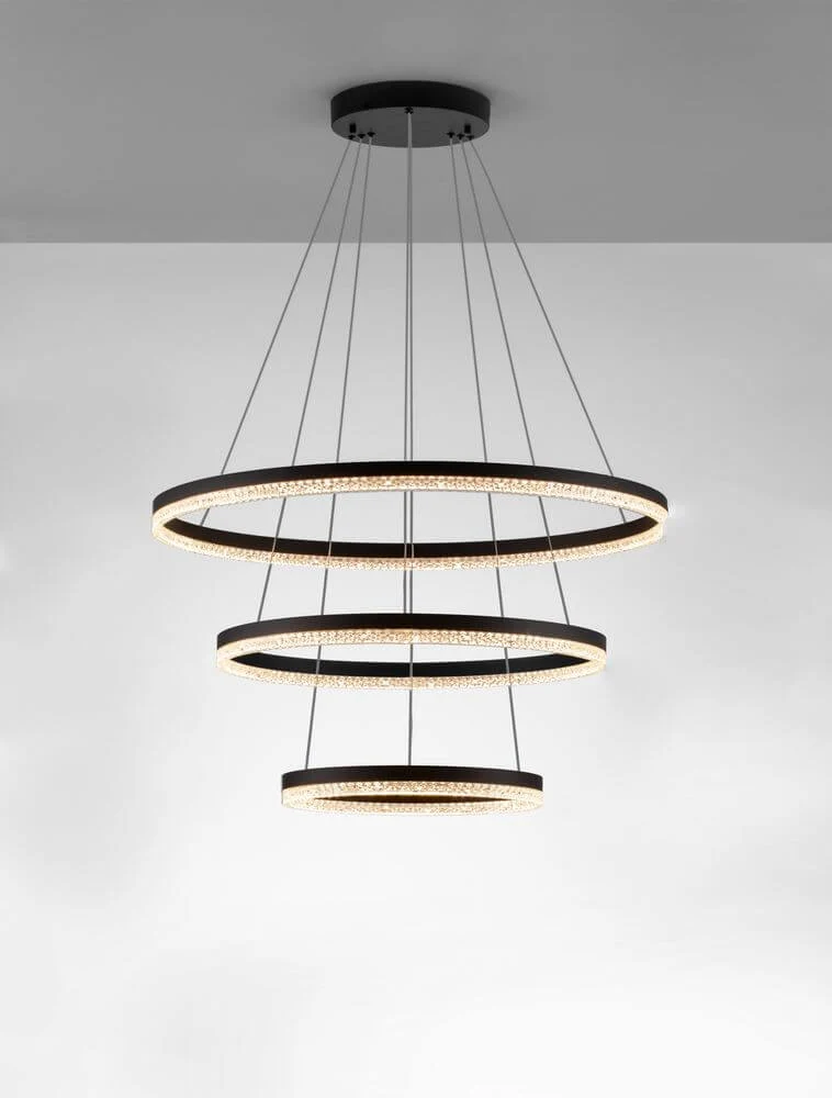 Adria LED Pendelleuchte 3-flammig Ø 80cm