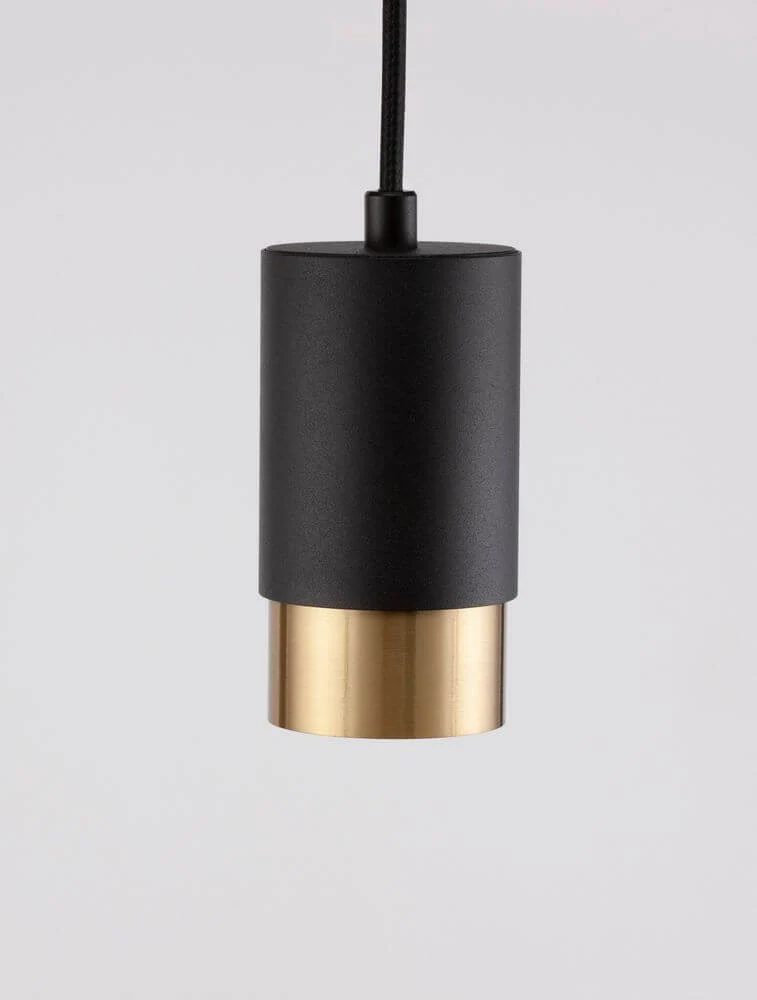 Pongo Pendelleuchte Cover Oben Ø 5,9cm Schwarz, Gold