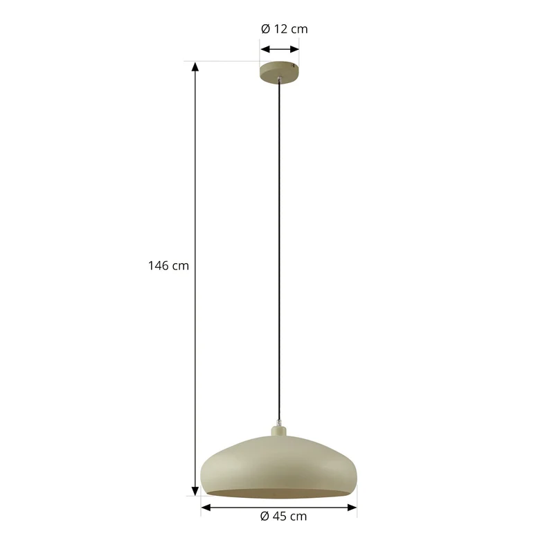 B-Ware Lindby Elover Hängeleuchte Hängelampe Leuchte Lampe Pendelleuchte LED Dekolampe