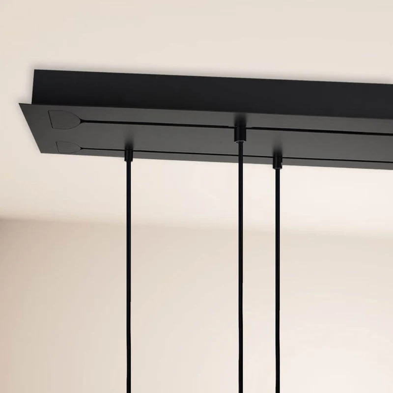 s.luce Echos Esszimmerlampe 12-flammig 200cm 3-reihig Ø 18cm