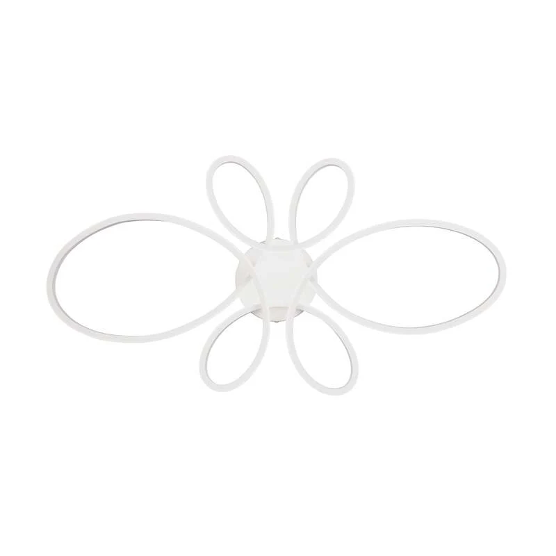 B-Ware TRIO LIGHTING Deckenleuchte Fly LED Lampe dimmbar weiß matt 4000K 83x45cm