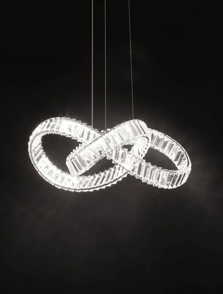 Conceto LED Pendelleuchte Verknotet Ø 60cm 3500K