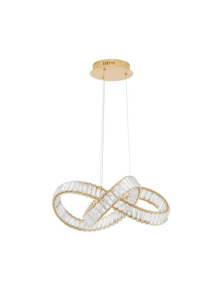 Conceto LED Pendelleuchte Verknotet Ø 60cm 3500K