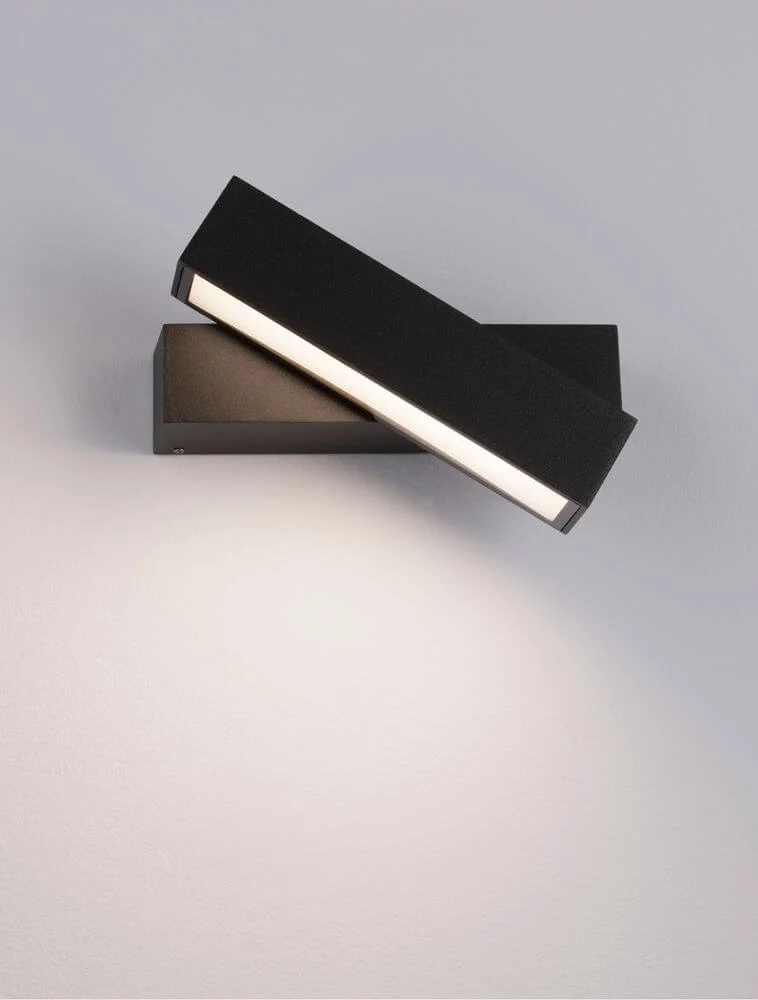 Ziri LED Außenwandleuchte 3000K Anthrazit IP65