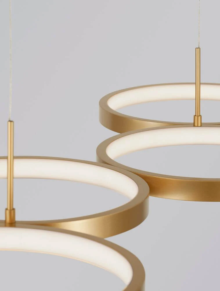 Magnus LED Pendelleuchte 4-flammig 3000K