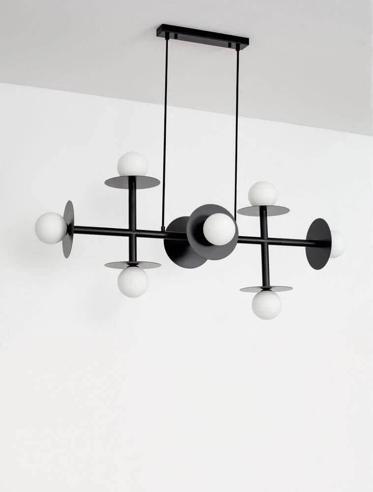 Pielo Pendelleuchte G9 Balken 32cm8-flammig