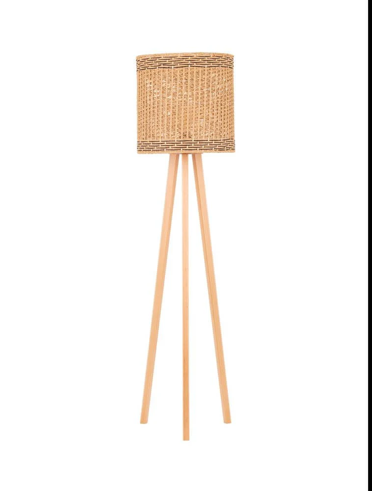 Plette Stehlampe Natur