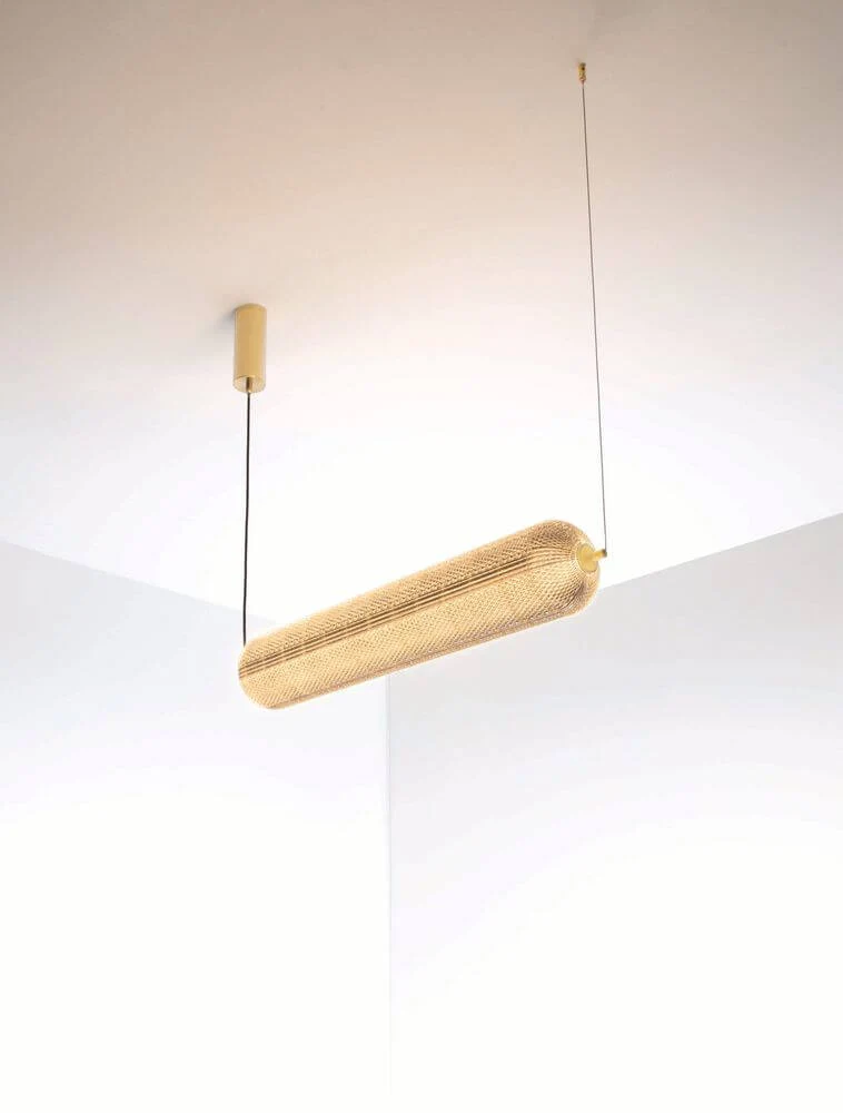 Klelia Pendelleuchte Horizontal 3000K Gold