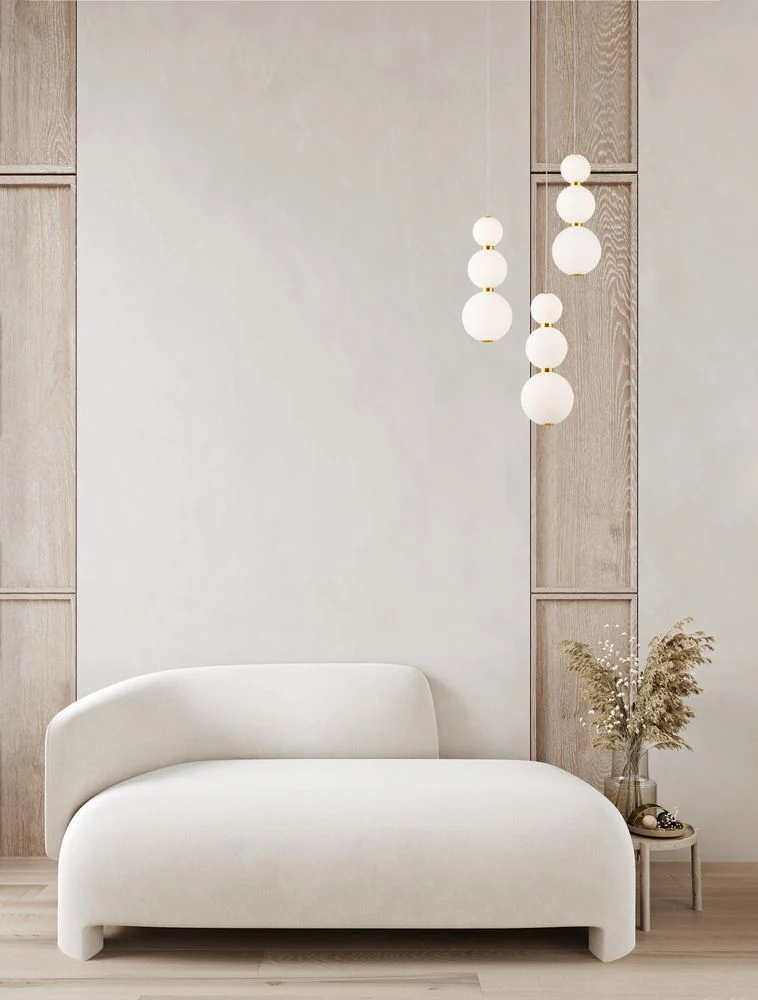 Perla LED Pendelleuchte 9-flammig Ø 31cm 3000K