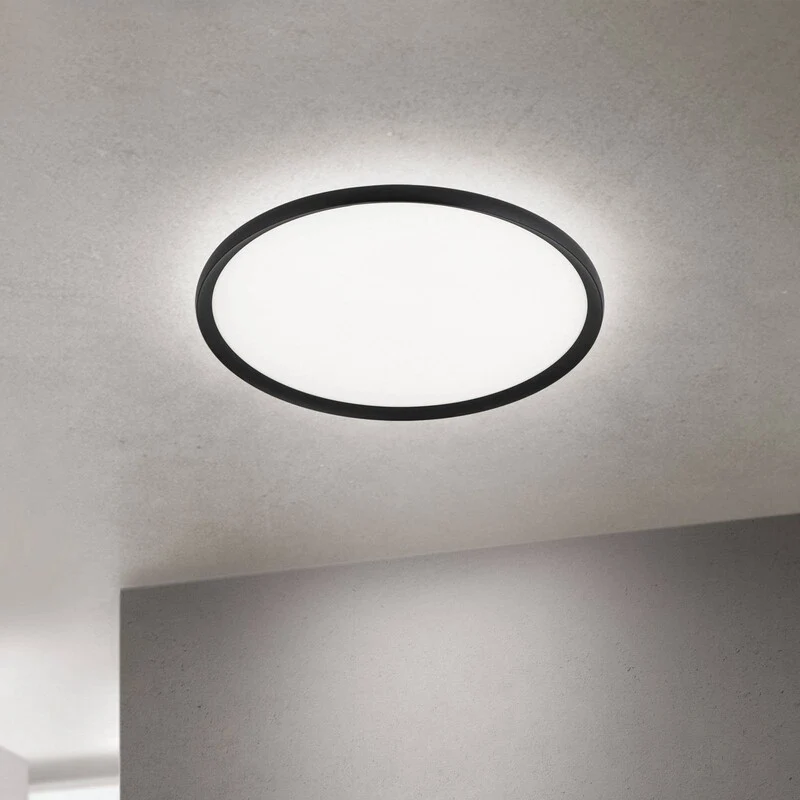 B-Ware Orion Deckenleuchte KANT LED Lampe dimmbar 4400lm für Wohnräume Ø60cm weiß CCT