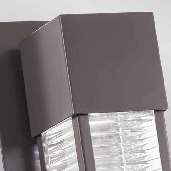 B-Ware Sorel LED Wandleuchte Außenlampe Außenbeleuchtung bronzefarben modernes Licht327