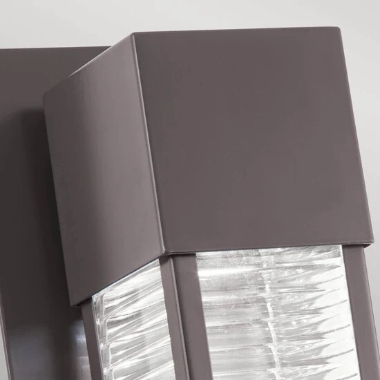 B-Ware Sorel LED Wandleuchte Außenlampe Außenbeleuchtung bronzefarben modernes Licht327