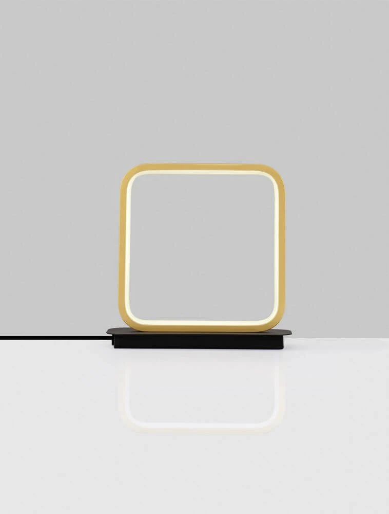 Imar LED Tischleuchte 3200K Schwarz, Gold