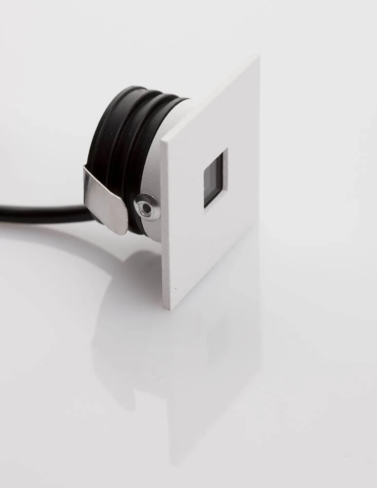 Passagio LED Außenwandeinbauleuchte Quadratisch 3000K Weiß IP54