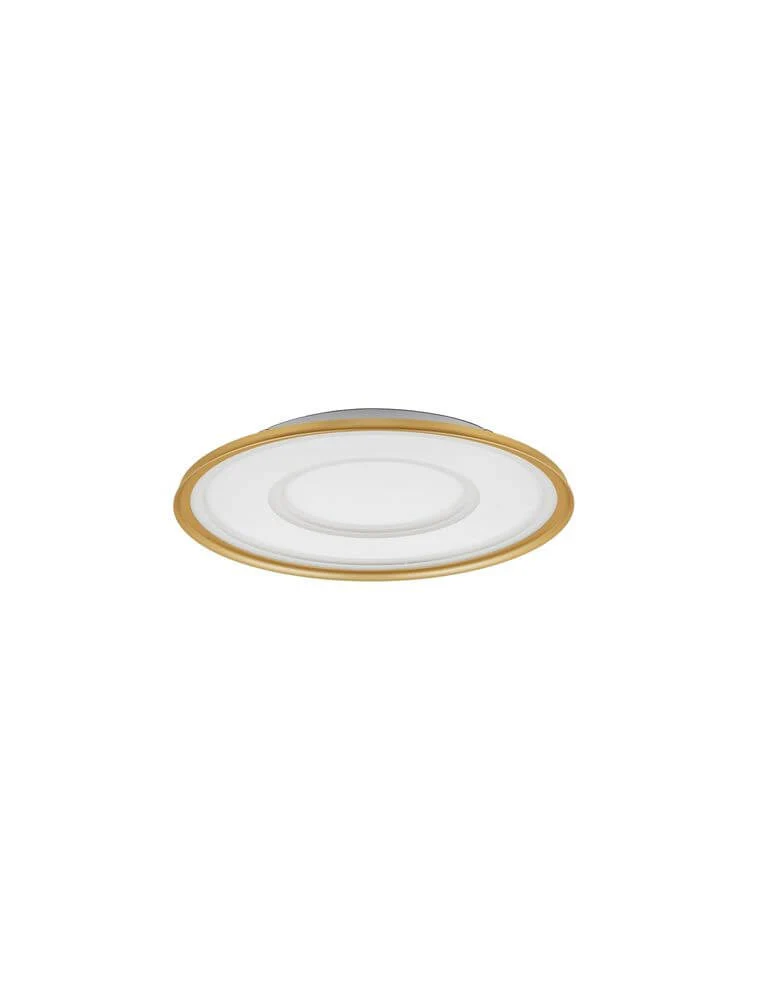 Figin LED Deckenleuchte 2-flammig 2700 5000K Weiß, Gold