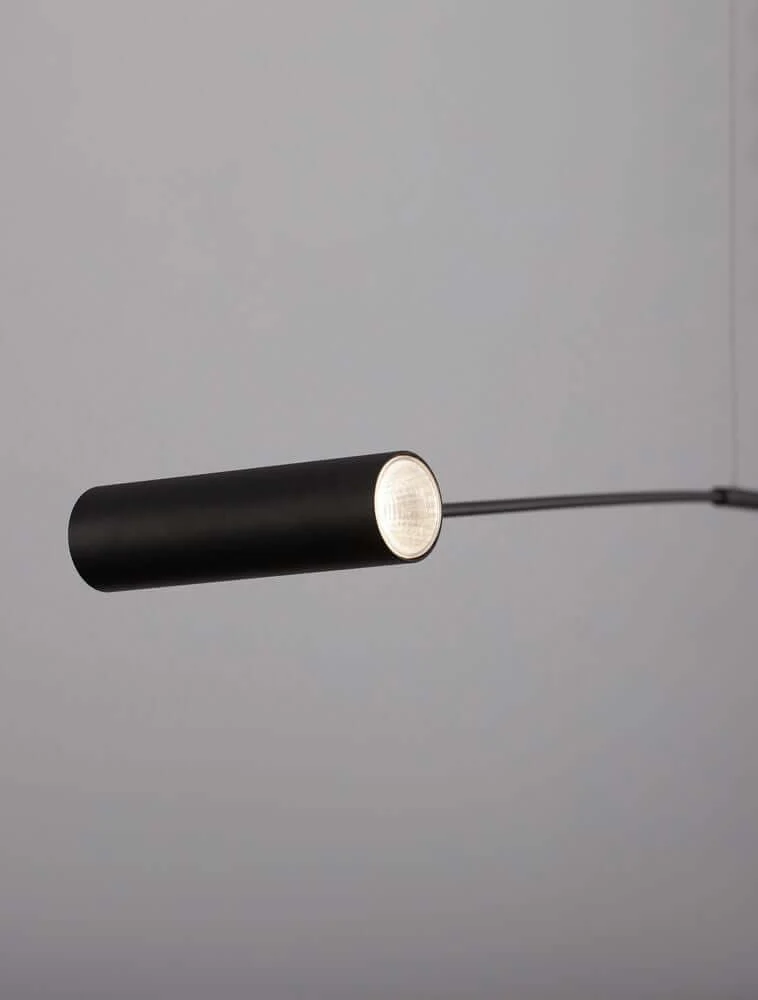 Voice LED Stehlampe 3000K Schwarz