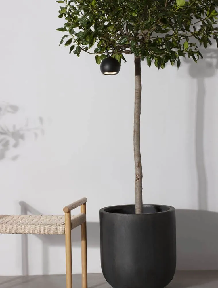 Venedo LED Außenhängeleuchte 3000K Schwarz IP54