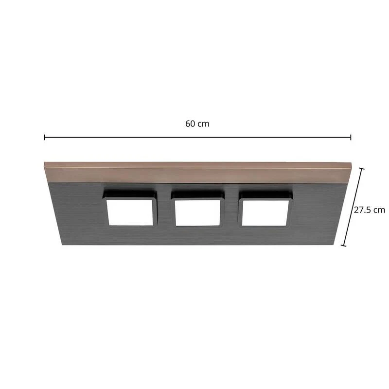 B-Ware Lucande Esteria Deckenleuchte Hängeleuchte Deckenlampe Lampe dreiflammig GX53720