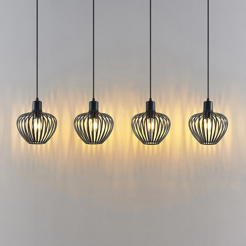 B-Ware Lindby Deandre Hängeleuchte Deckenlampe Pendelleuchte Dendellampe Lampe Leuchte
