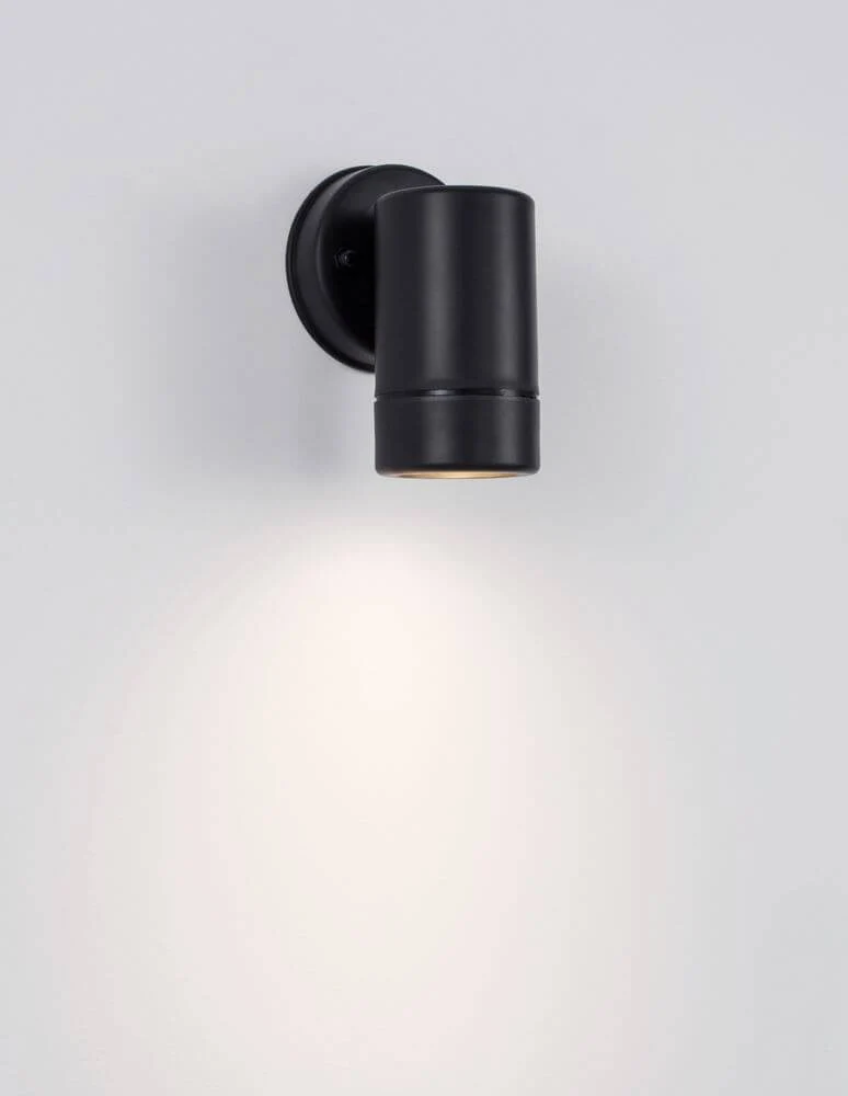 Limbio Außenwandleuchte H 12cm GU10 Down IP54
