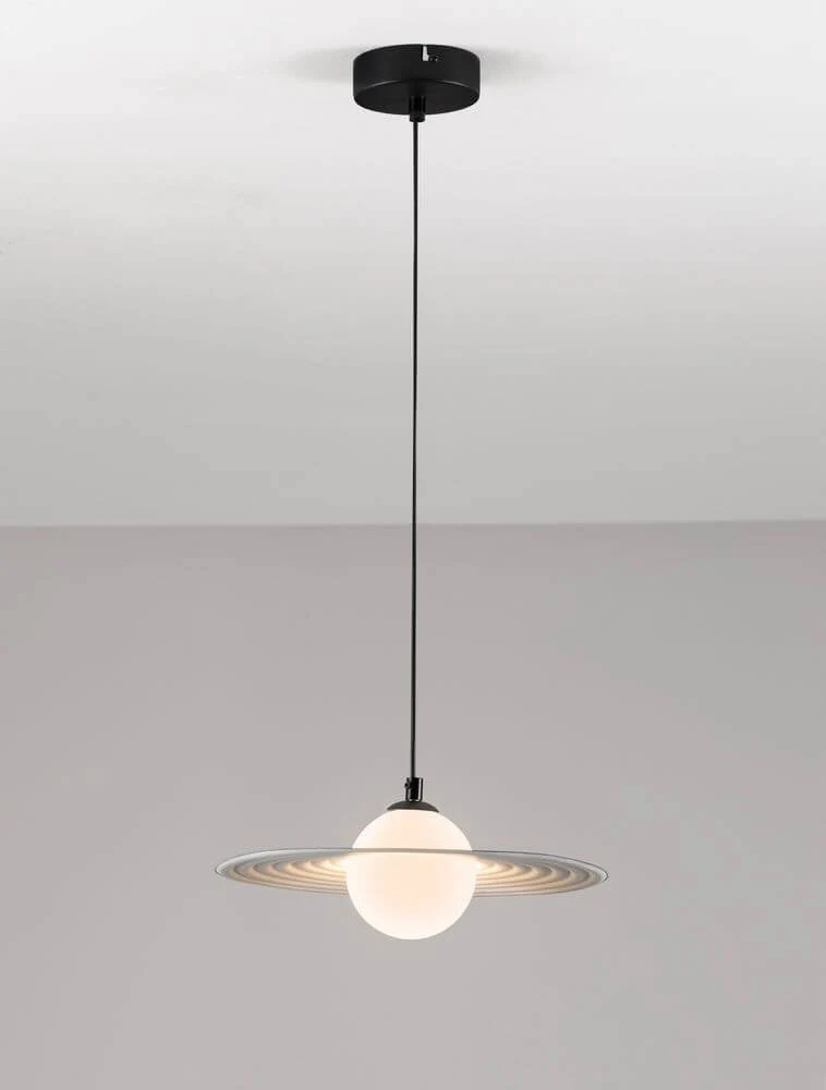 Reflet Pendelleuchte Schwarz, Weiß