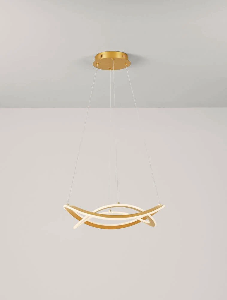 Celestia LED Pendelleuchte 2-flammig Ø 60cm 3000K
