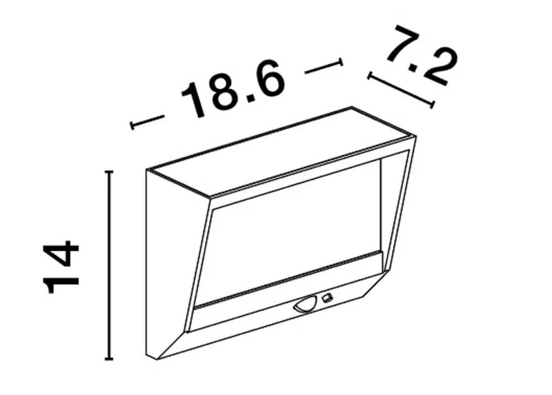 Valor LED Außenwandleuchte 3000K Anthrazit IP65