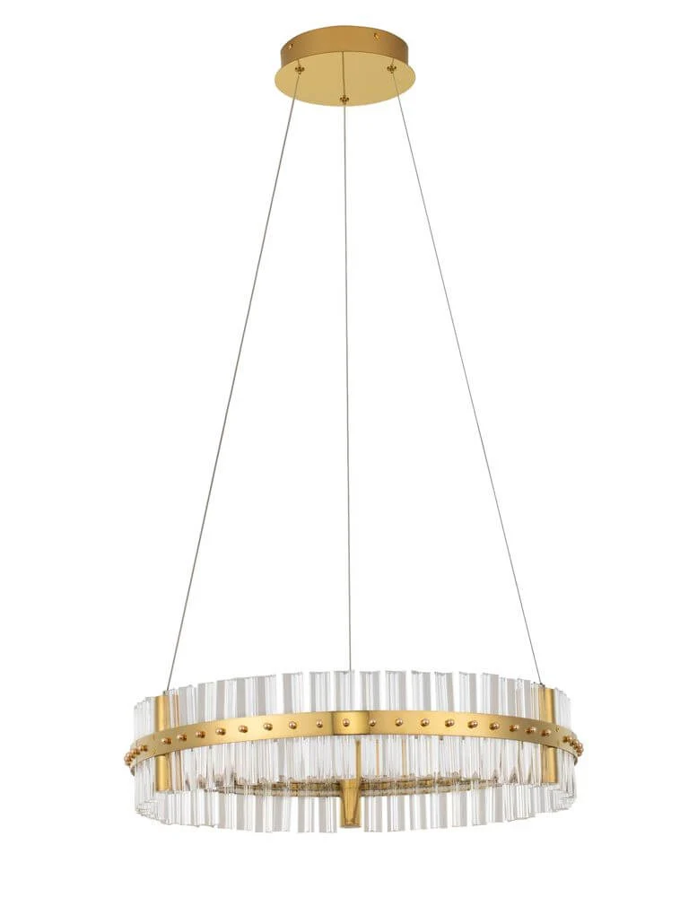 Kezo LED Pendelleuchte Ø 60cm 3000K Gold