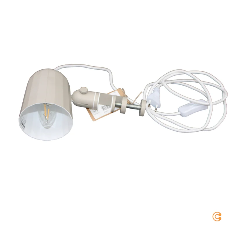 B-Ware HAY Noc Light Klemmleuchte weiß Aluminium E14 5W justierbar 22,5 cm
