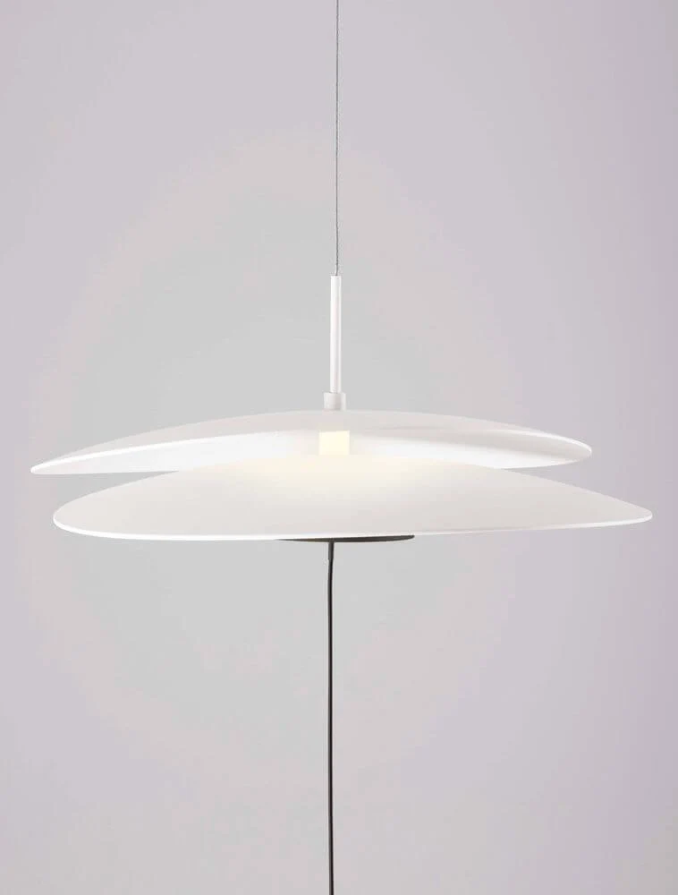 Olea LED Deckenleuchte Ø 35cm 3000K Netzstecker Weiß,Schwarz