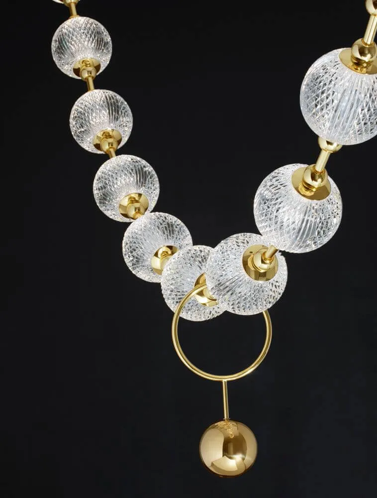 Brillante LED Pendelleuchte 12-flammig 3200K