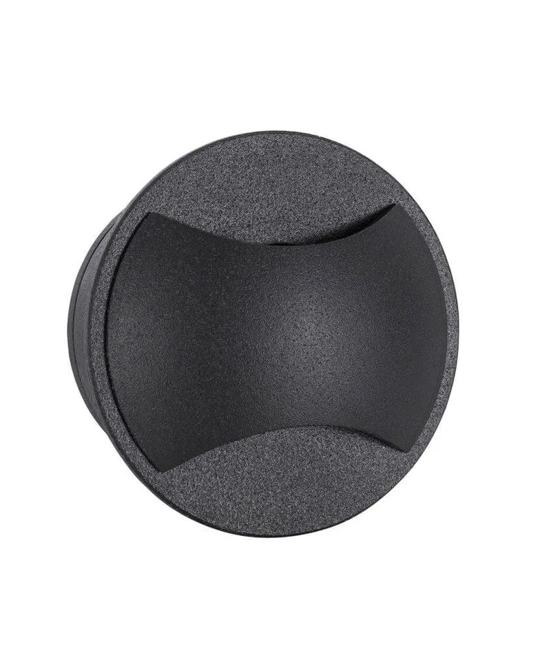 Joya LED Außenwandeinbauleuchte Up & Down 3000K Schwarz IP65