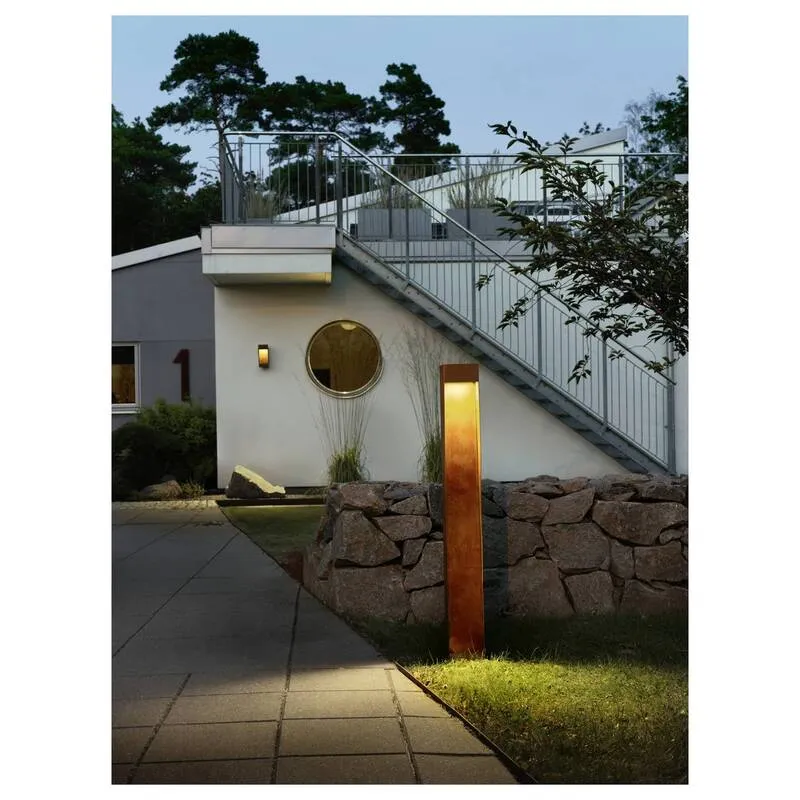 B-Ware Konstsmide Außenwandleuchte Rho 7359-970 LED Gartenlampe Lampe rost IP54 200lm