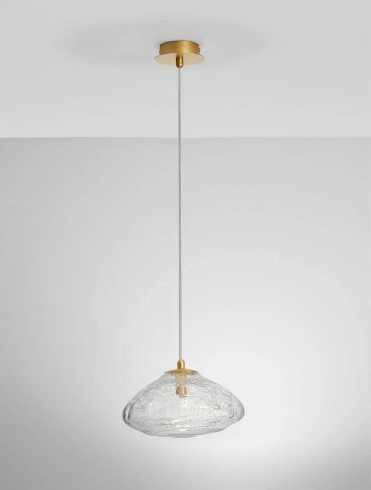 King Pendelleuchte G9 Gold, Transparent